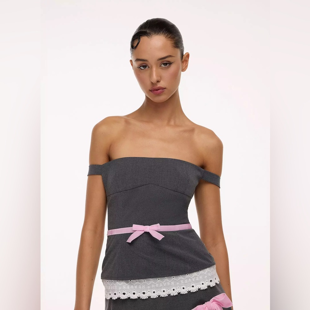 Marc Jacobs Heaven Tailored Bow Corset